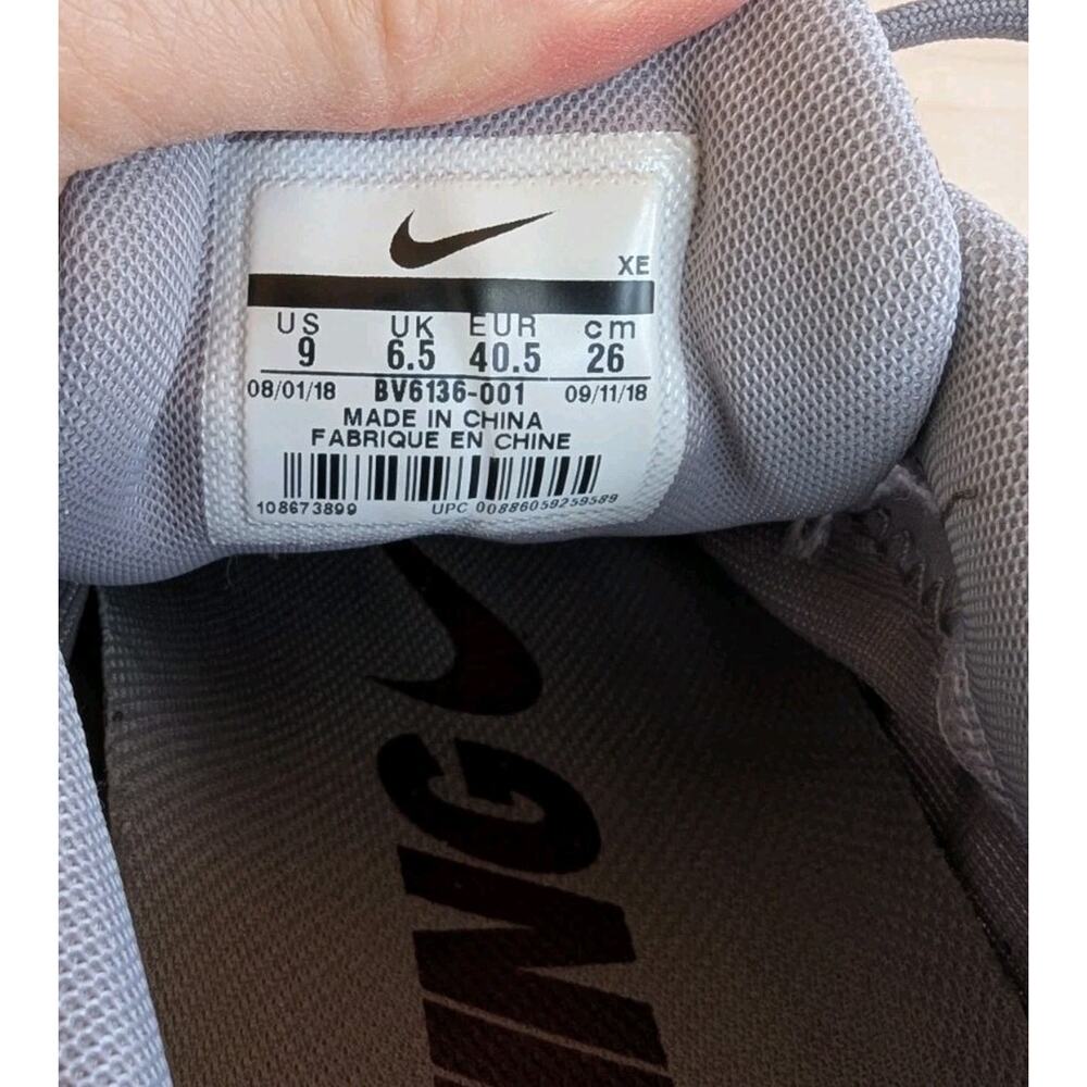 Nike Air Zoom Winflo 5 Women's Size 9 Gunsmoke Berry Running Shoe BV6136-001 - Picture 7 of 7